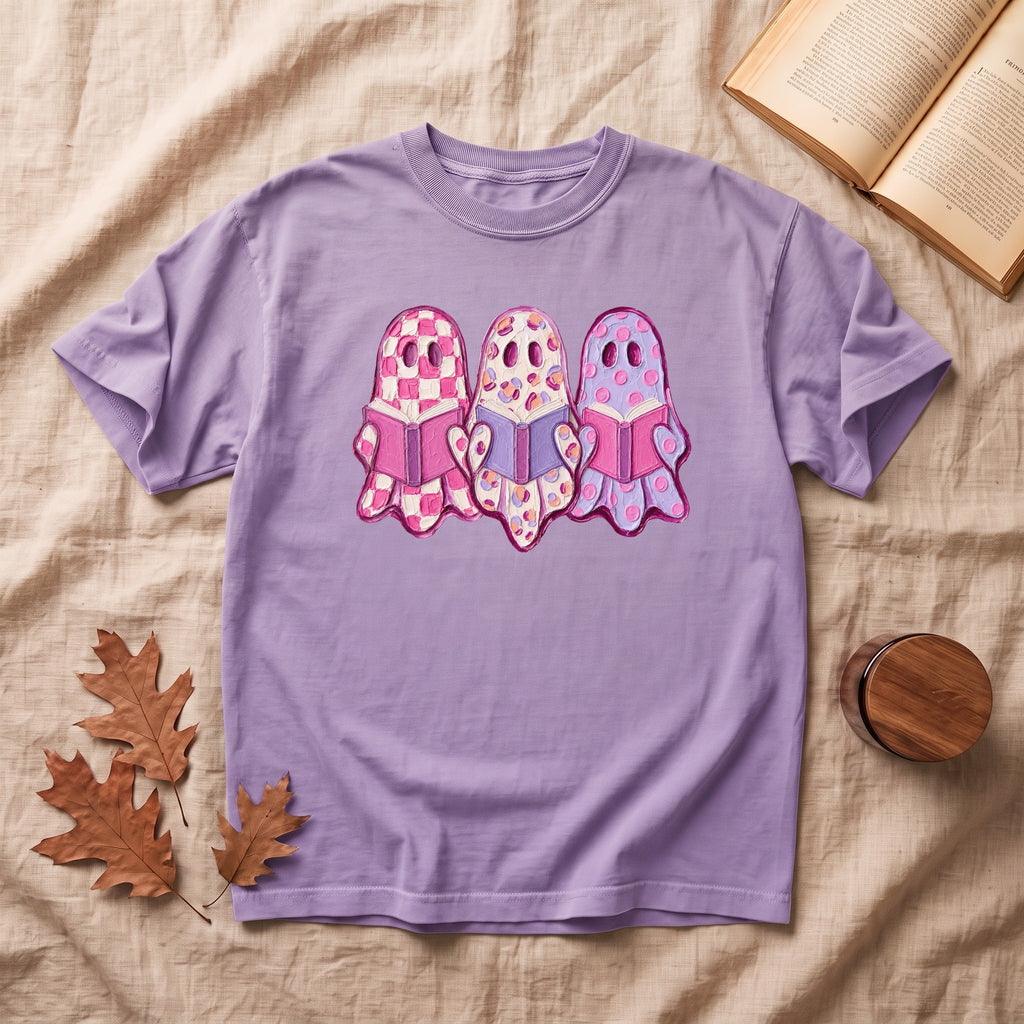 Glowy Ghosts Halloween T-shirt