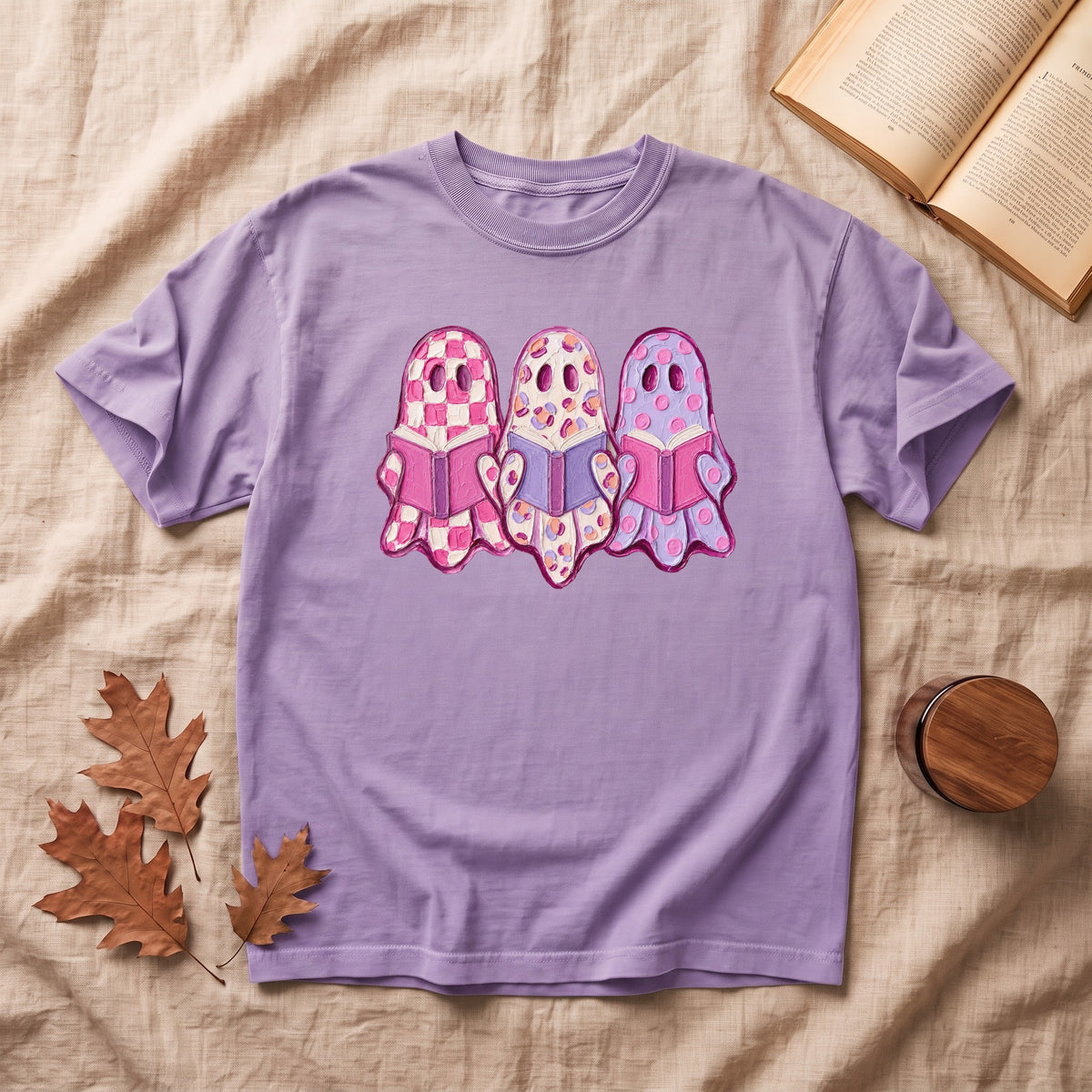 Glowy Ghosts Halloween T-shirt