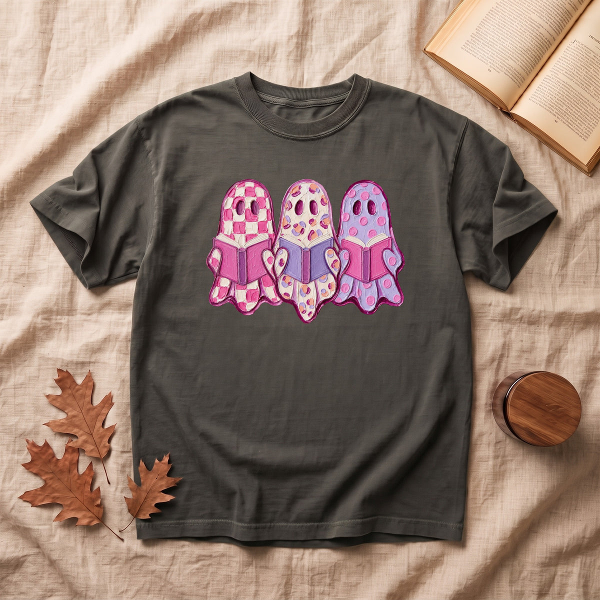 Glowy Ghosts Halloween T-shirt