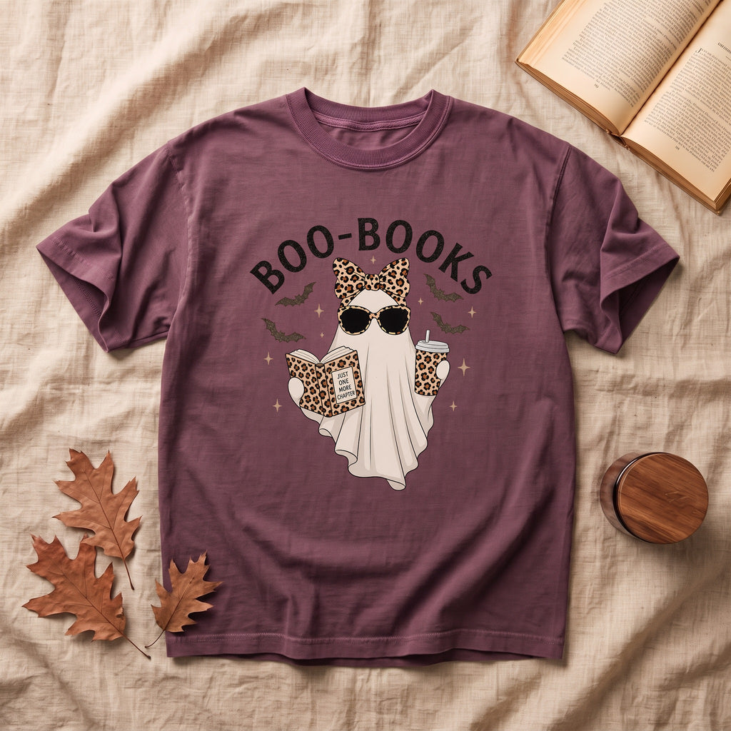 Boo-Books Halloween T-shirt