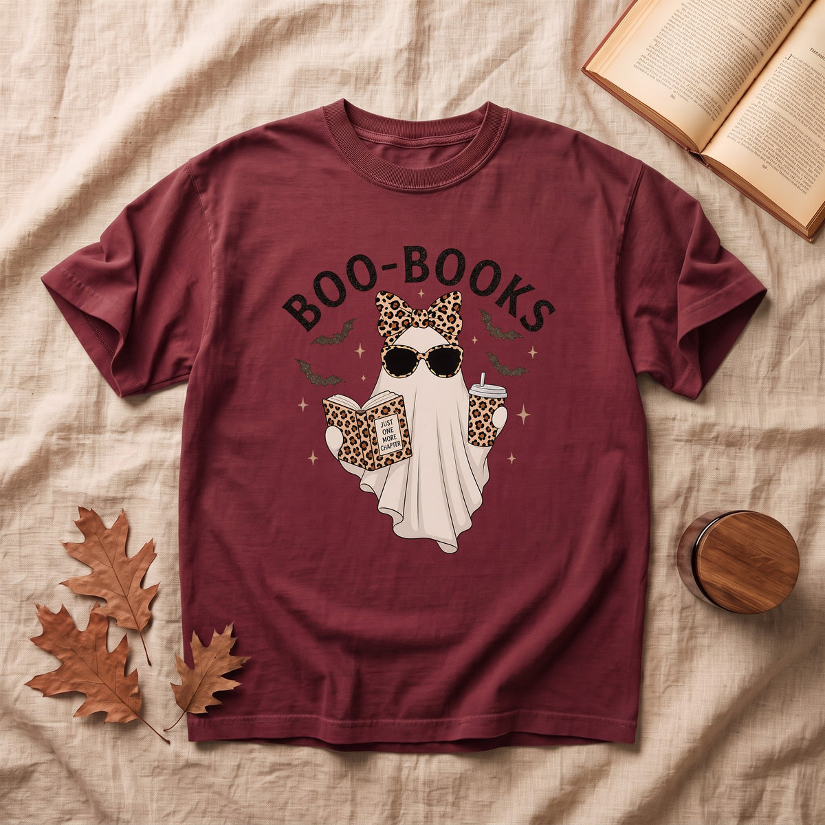 Boo-Books Halloween T-shirt