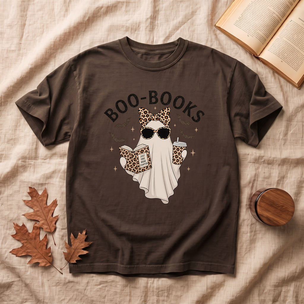 Boo-Books Halloween T-shirt
