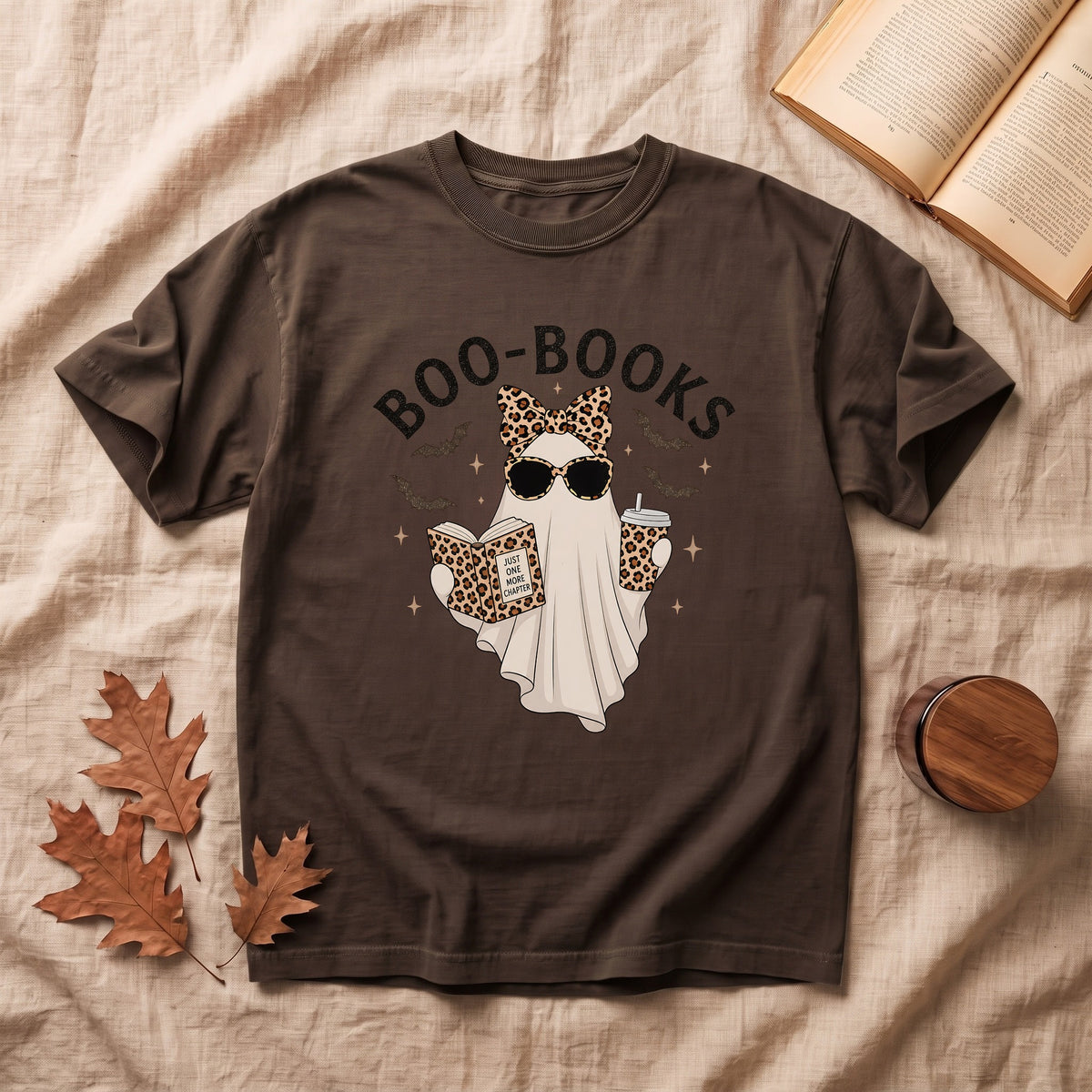 Boo-Books Halloween T-shirt
