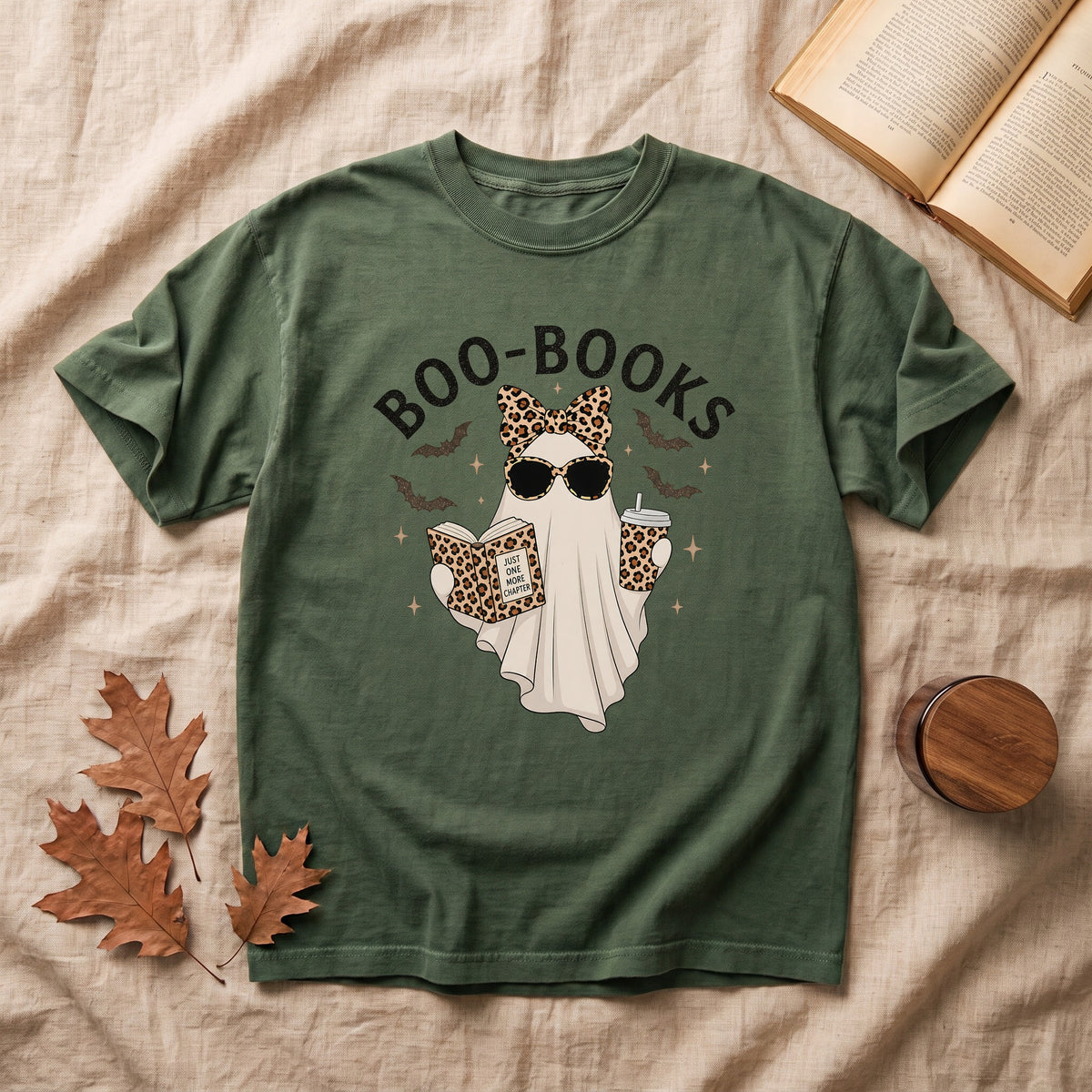 Boo-Books Halloween T-shirt