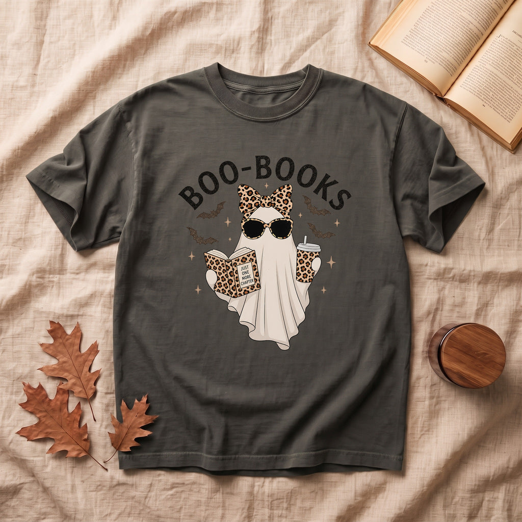 Boo-Books Halloween T-shirt