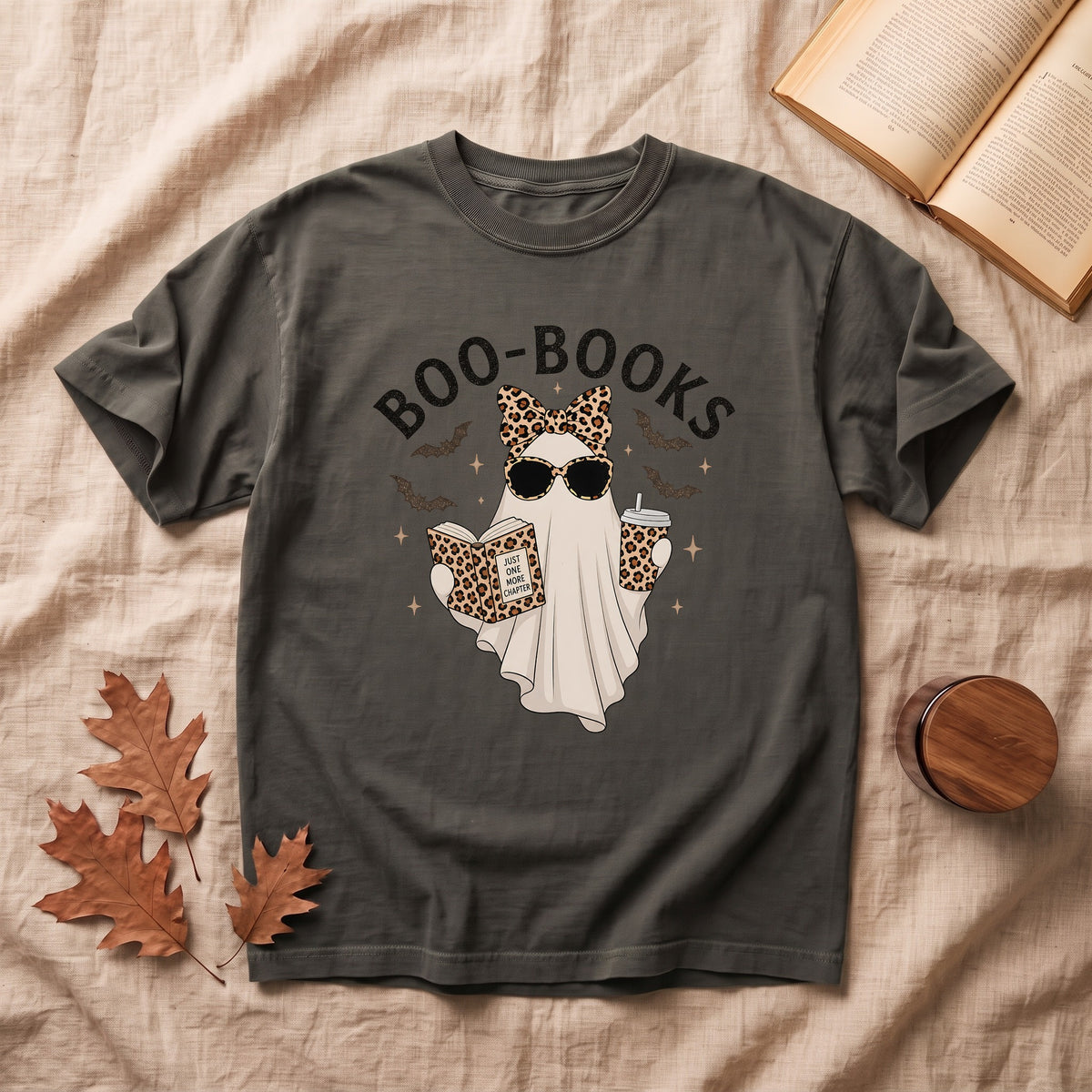 Boo-Books Halloween T-shirt