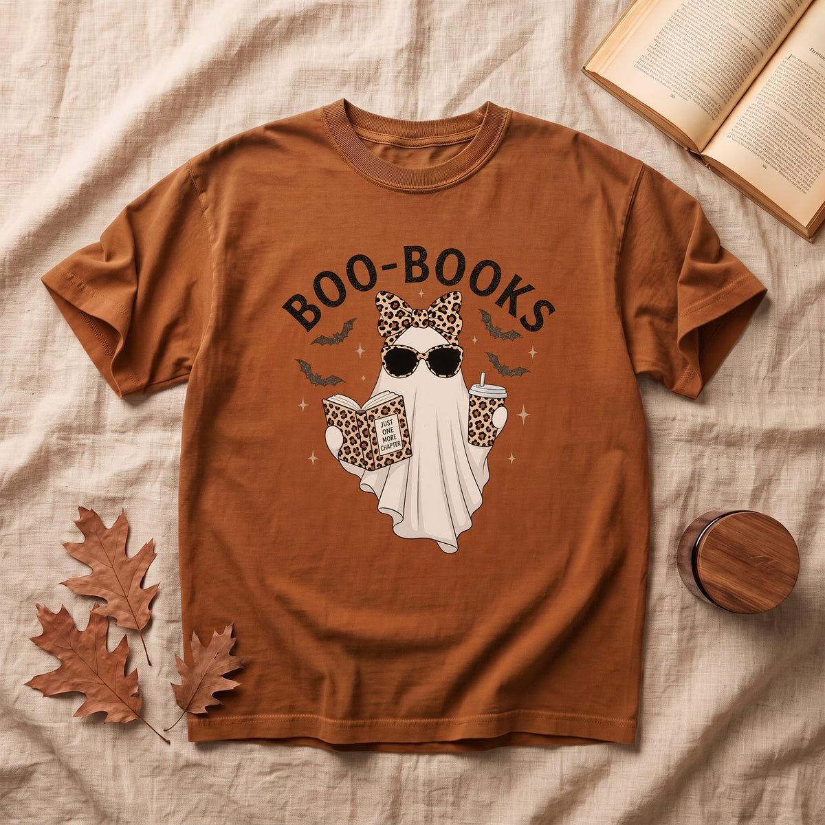 Boo-Books Halloween T-shirt