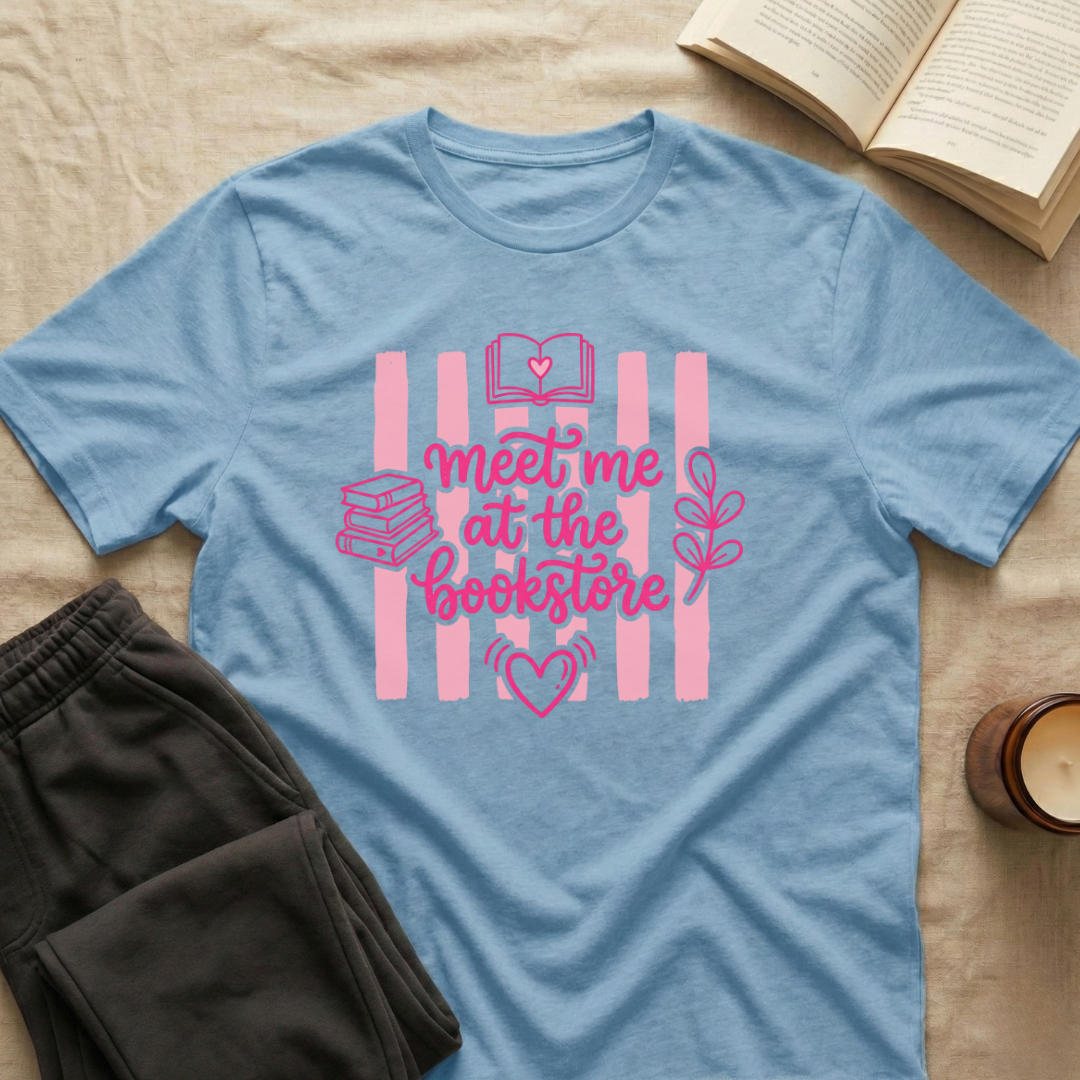 Meet Me At The Bookstore T-Shirt