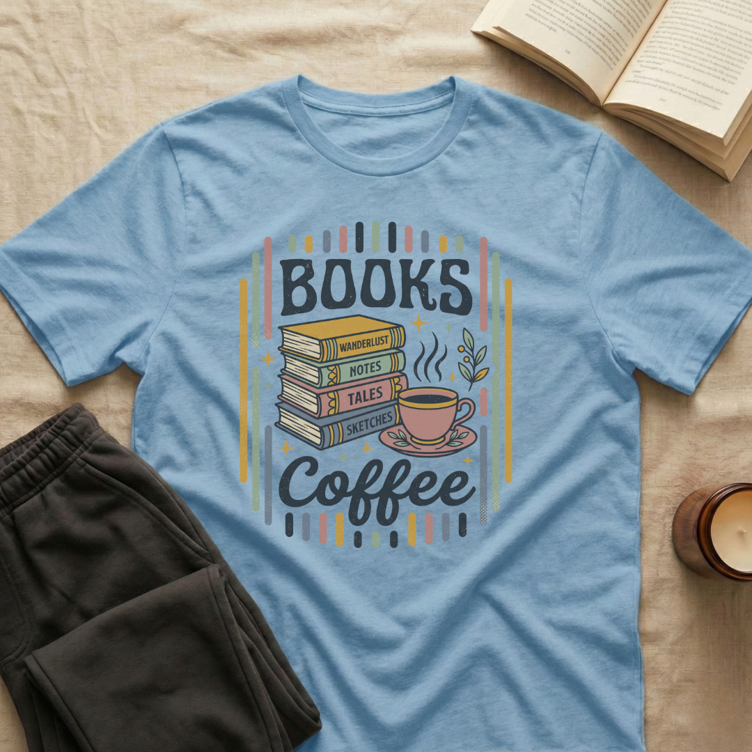 Books And Coffee T-Shirt