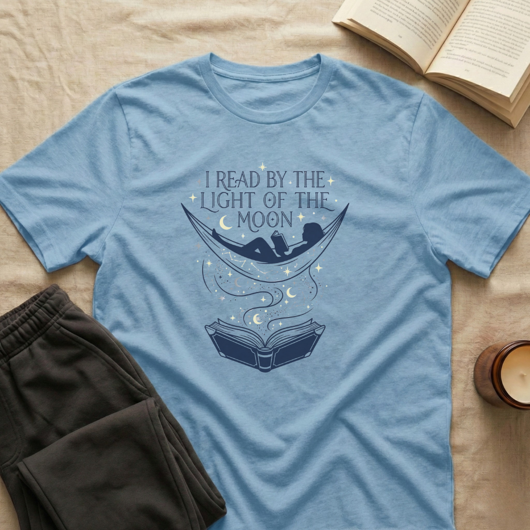 I Read By The Light Of The Moon T-Shirt