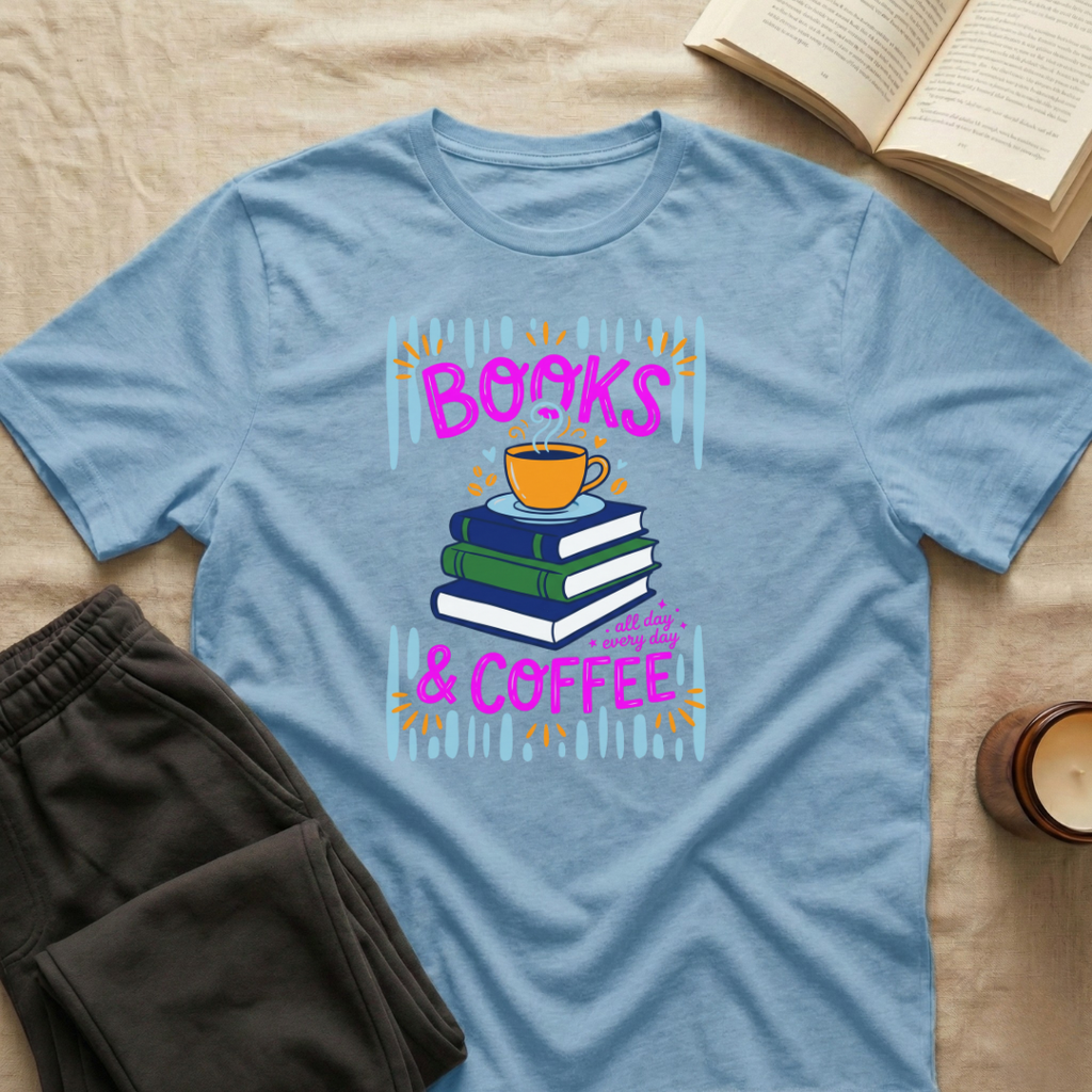 Books And Coffee T-Shirt