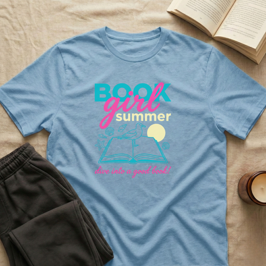 Book Girl Summer T-Shirt