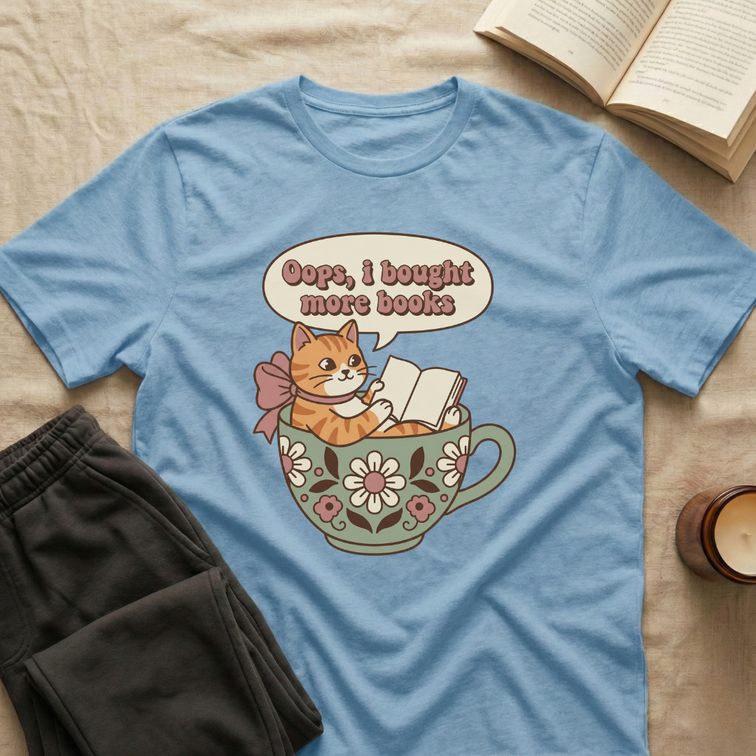 Oops I Bought More Books T-Shirt
