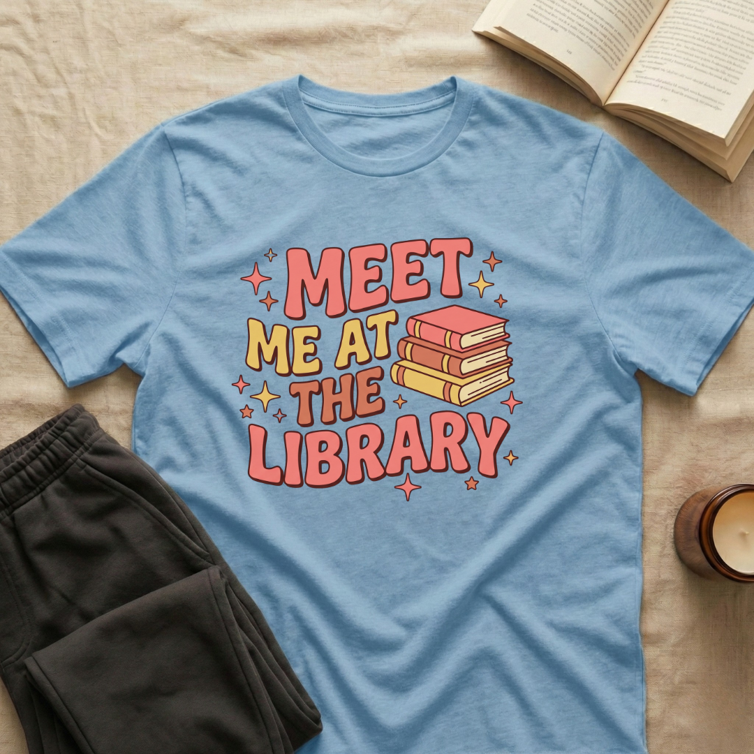 Meet Me At The Library T-Shirt