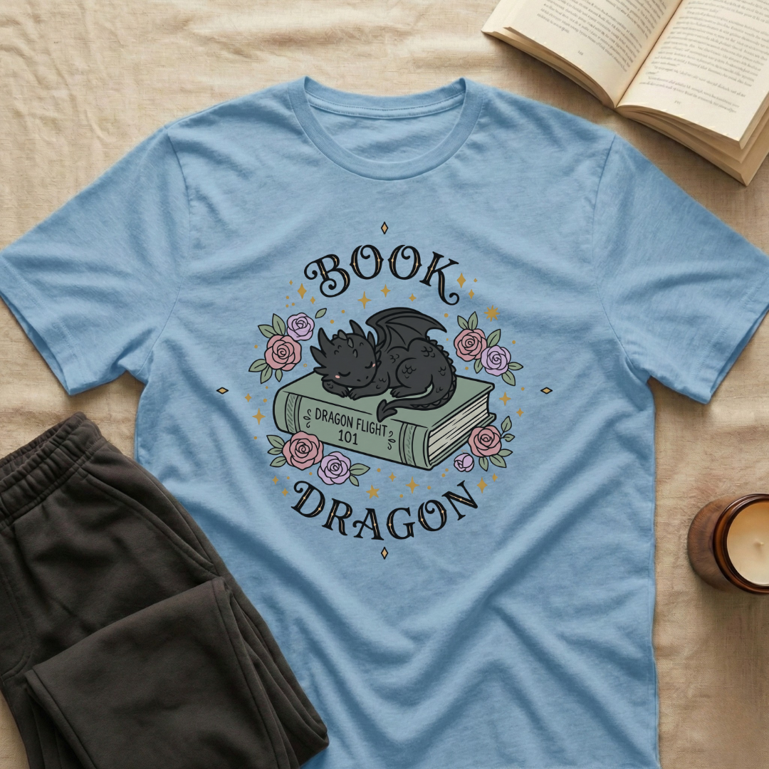 Book Dragon T-Shirt