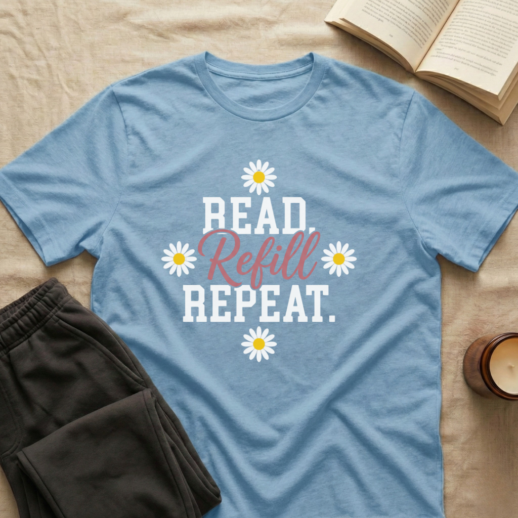 Read Refill Repeat T-Shirt