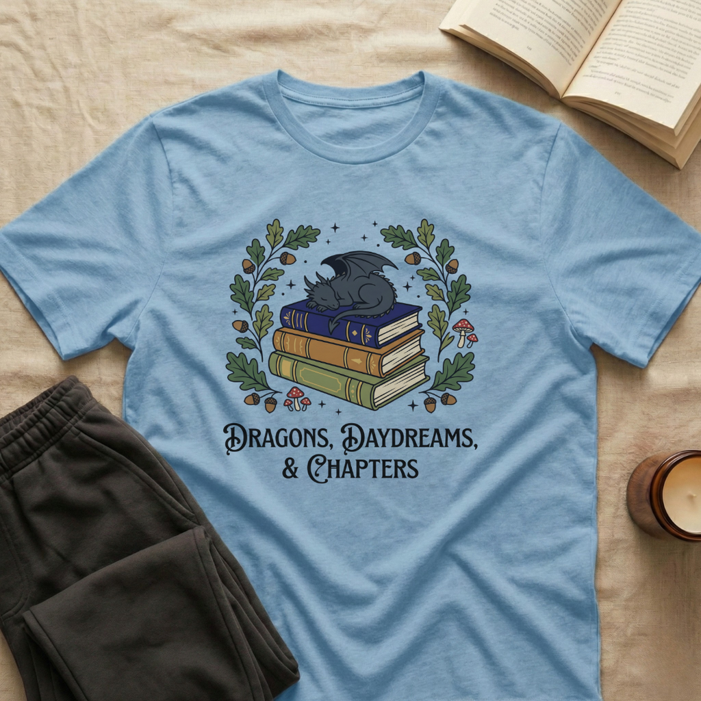 Dragons, Daydreams & Chapters T-Shirt