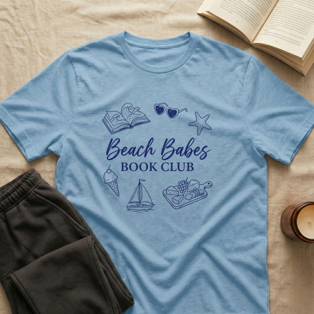 Beach Babes Book Club T-Shirt