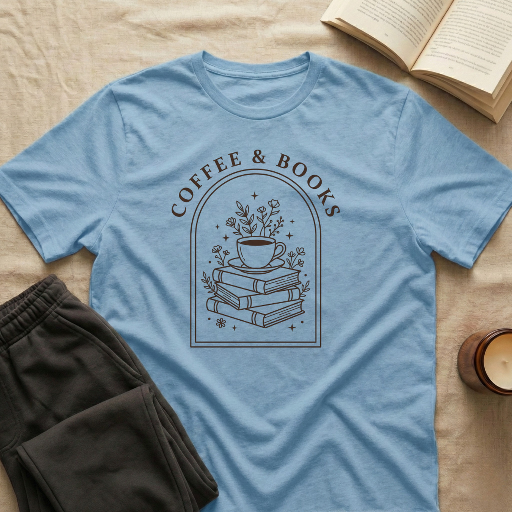 Coffee & Books T-Shirt