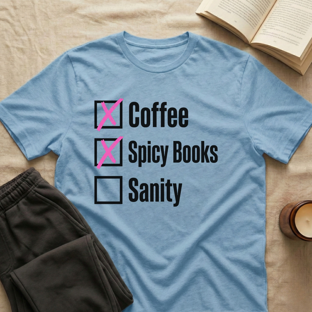 Coffee Spicy Books T-Shirt