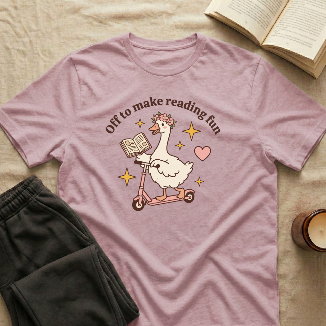 Off To Make Reading Fun T-Shirt