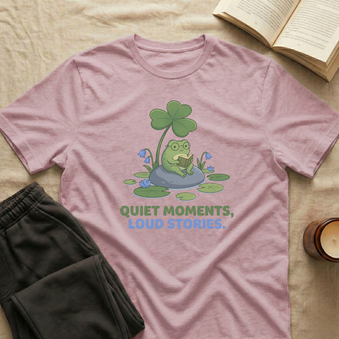 Quiet Moments Loud Stories T-Shirt
