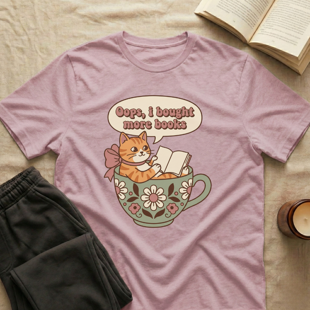 Oops I Bought More Books T-Shirt