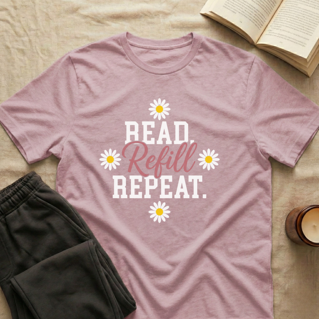 Read Refill Repeat T-Shirt