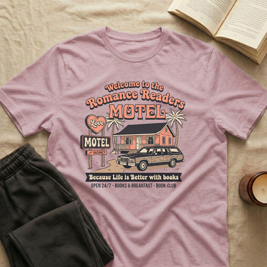 Romannce Readers Motel T-Shirt