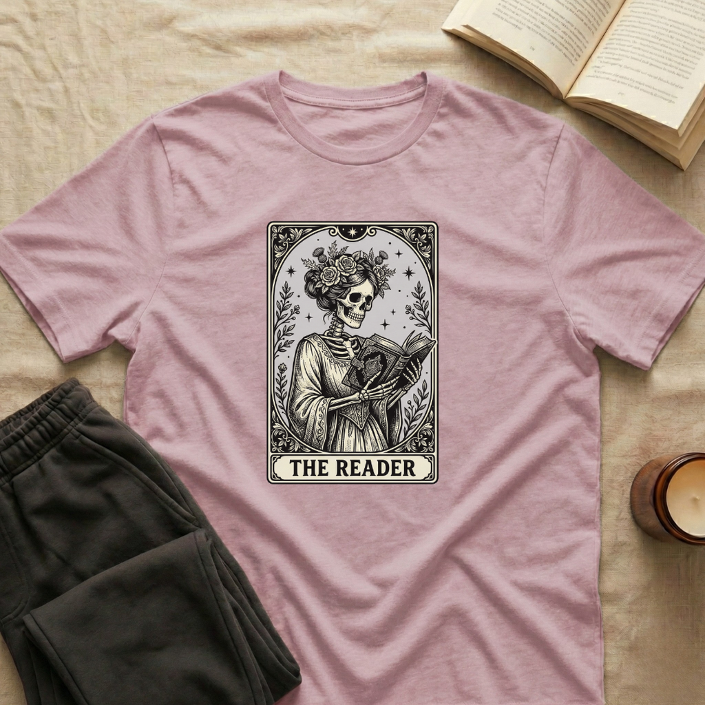 The Reader Tarot Card T-Shirt