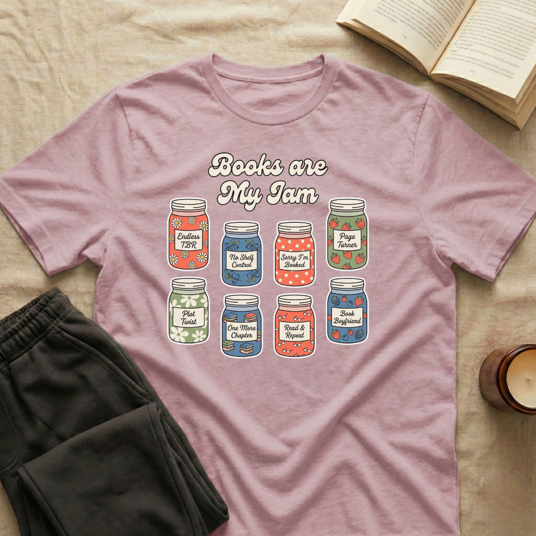 Books Are My Jam T-Shirt