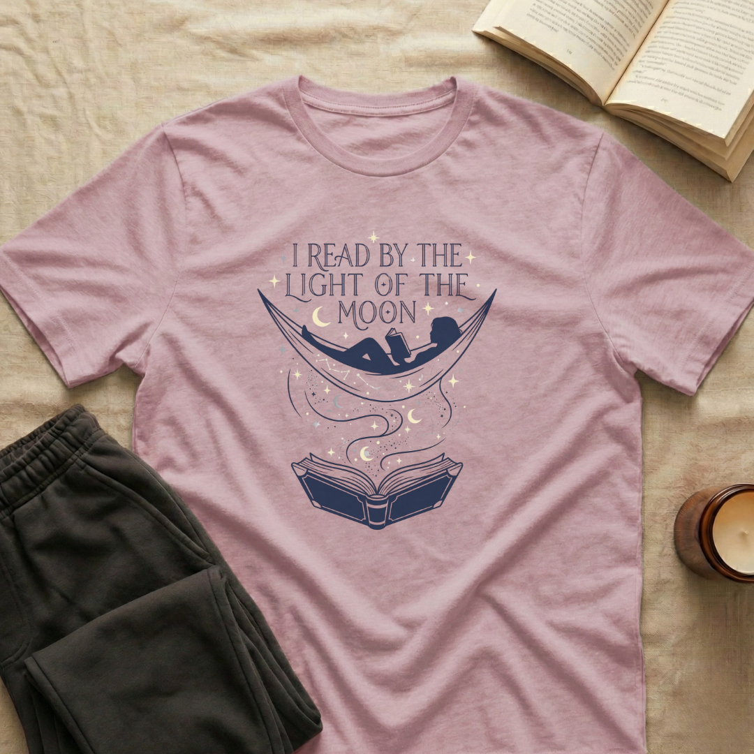 I Read By The Light Of The Moon T-Shirt
