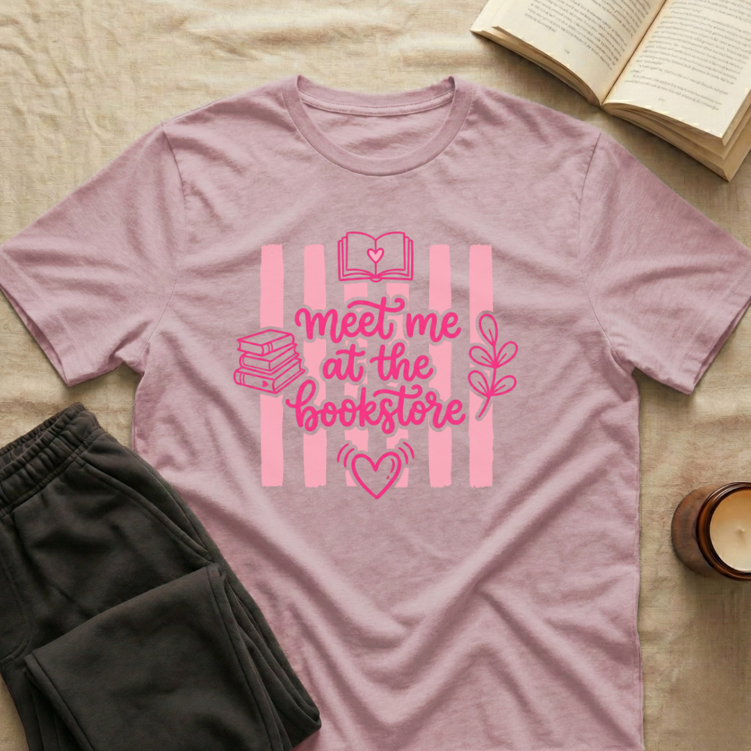Meet Me At The Bookstore T-Shirt