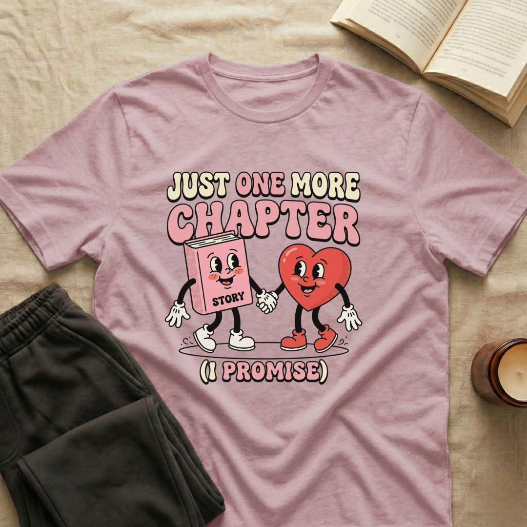 Just One More Chapter T-Shirt