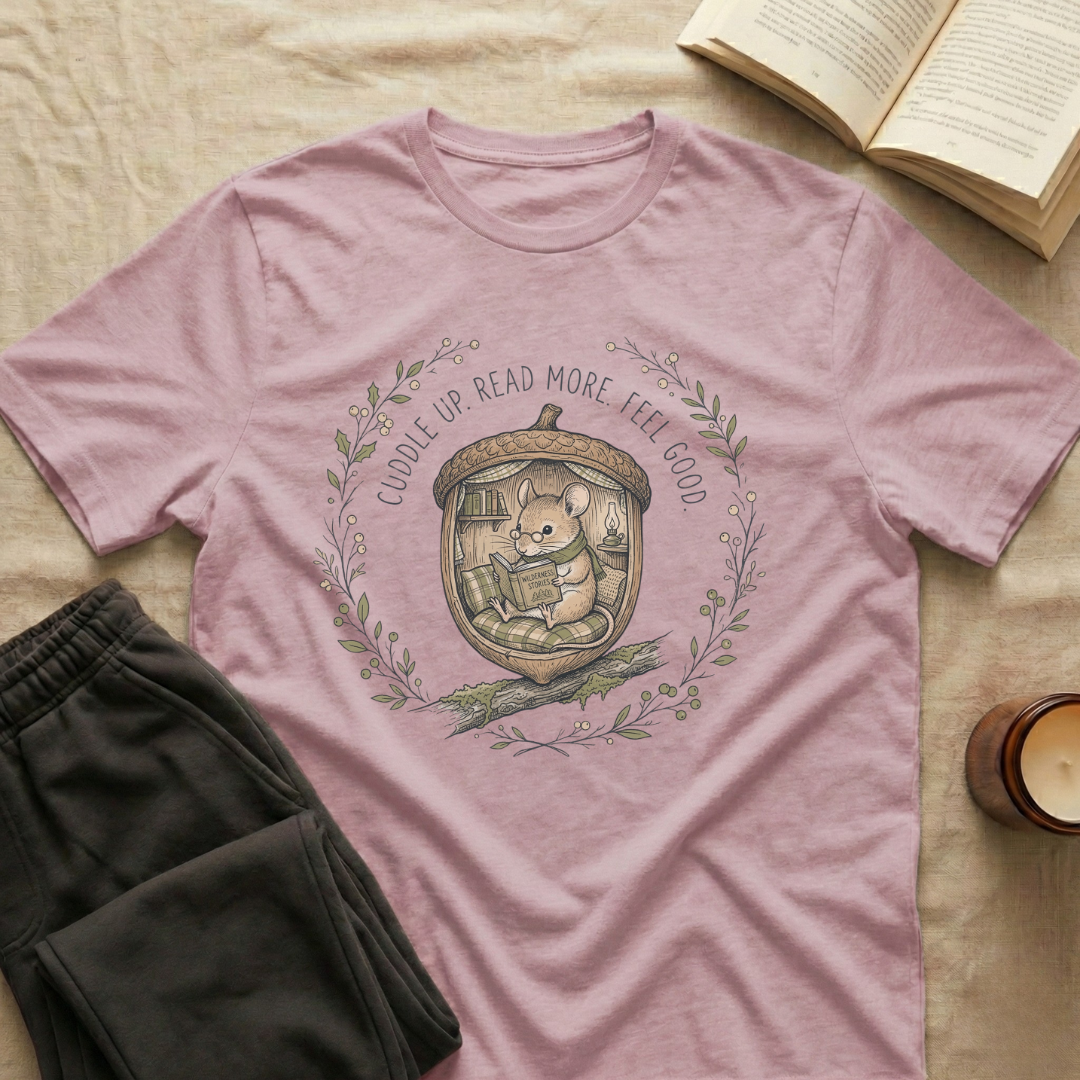 Cuddle Up Read More T-Shirt