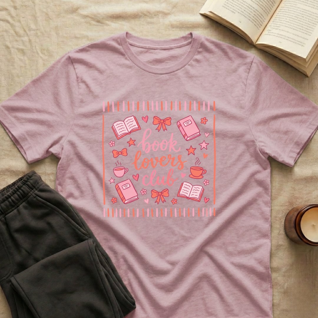 Book Lovers Club T-Shirt