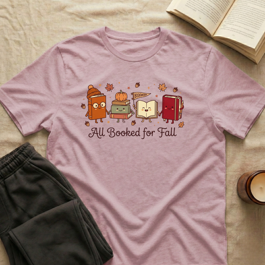 All Booked For Fall T-Shirt