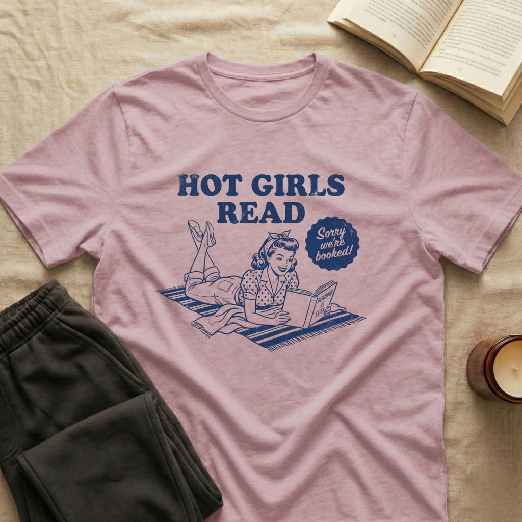 Hot Girls Read T-Shirt