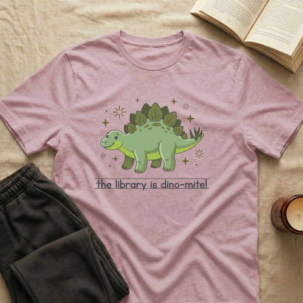 The Library Is Dino-mite T-Shirt