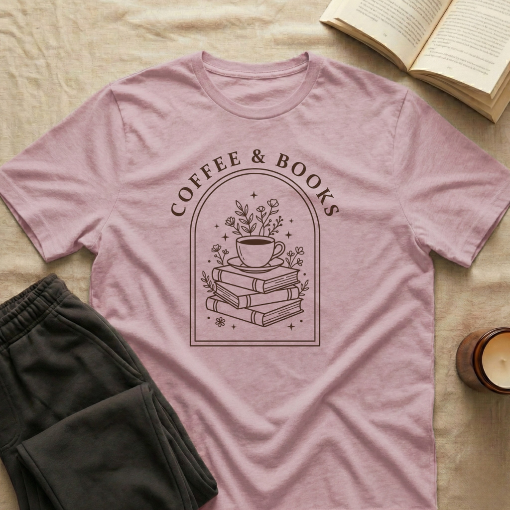 Coffee & Books T-Shirt