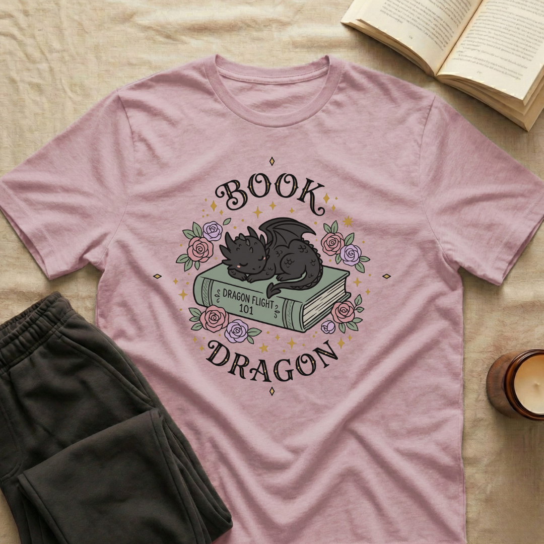 Book Dragon T-Shirt