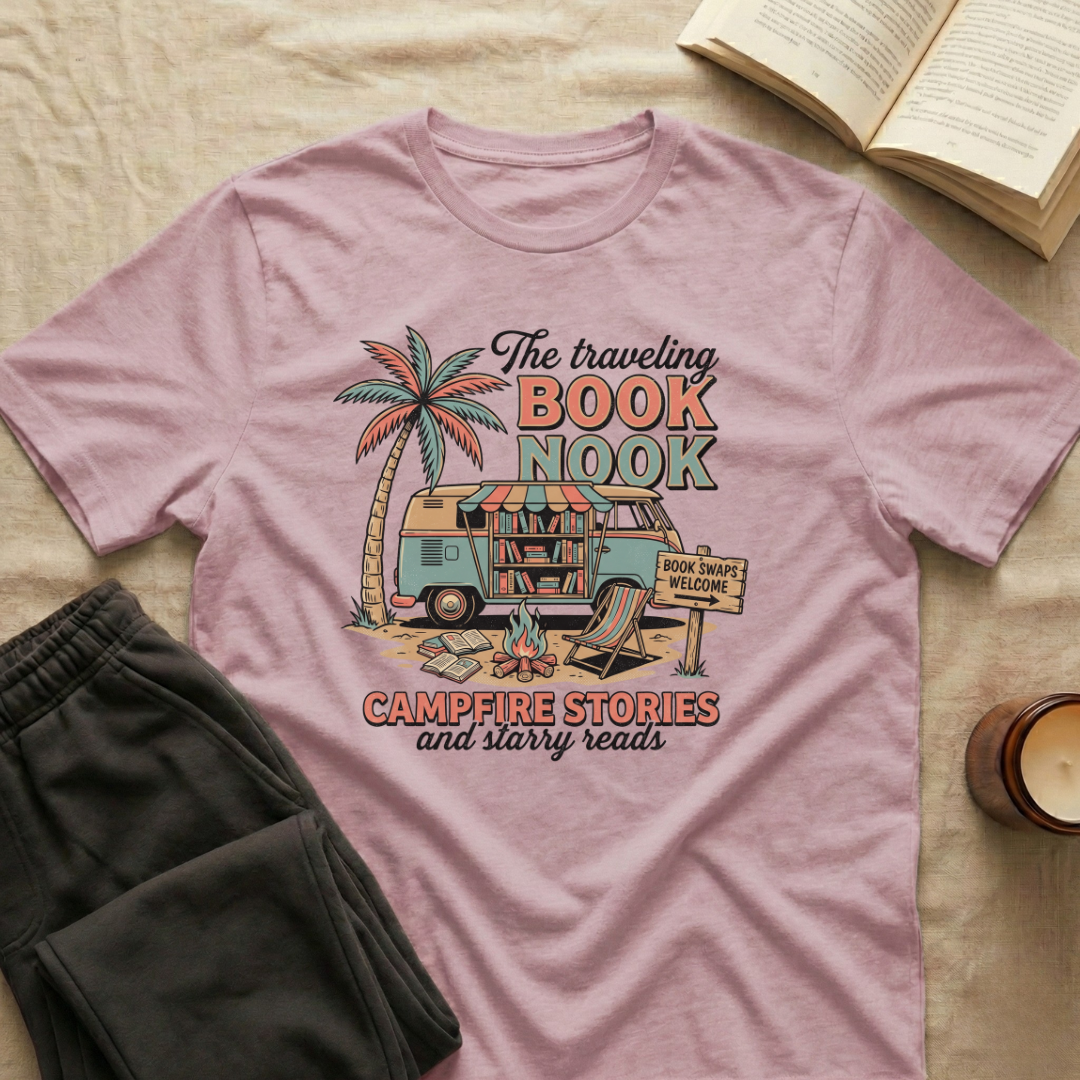 The Traveling Book Nook T-Shirt