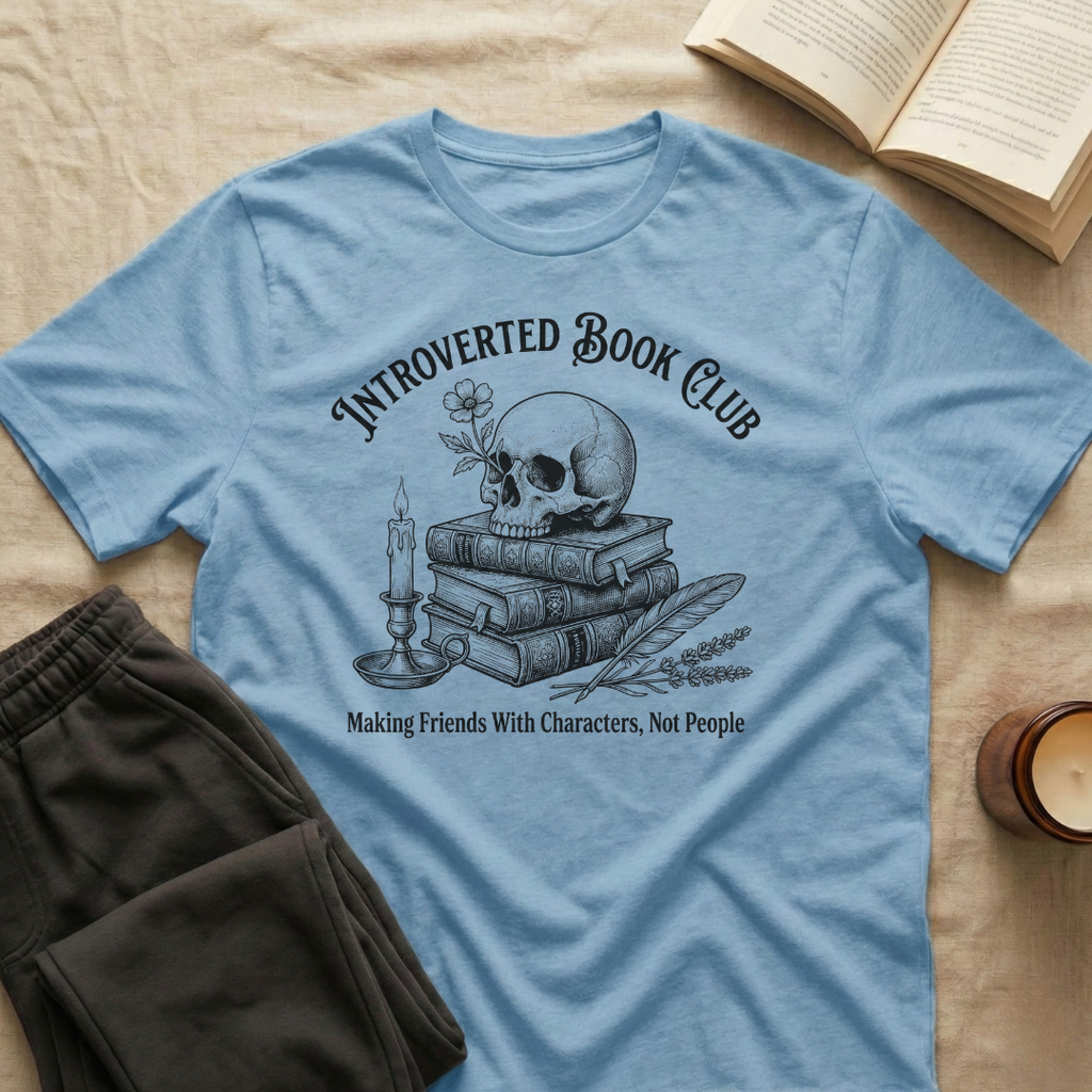 Introverted Book Club T-Shirt