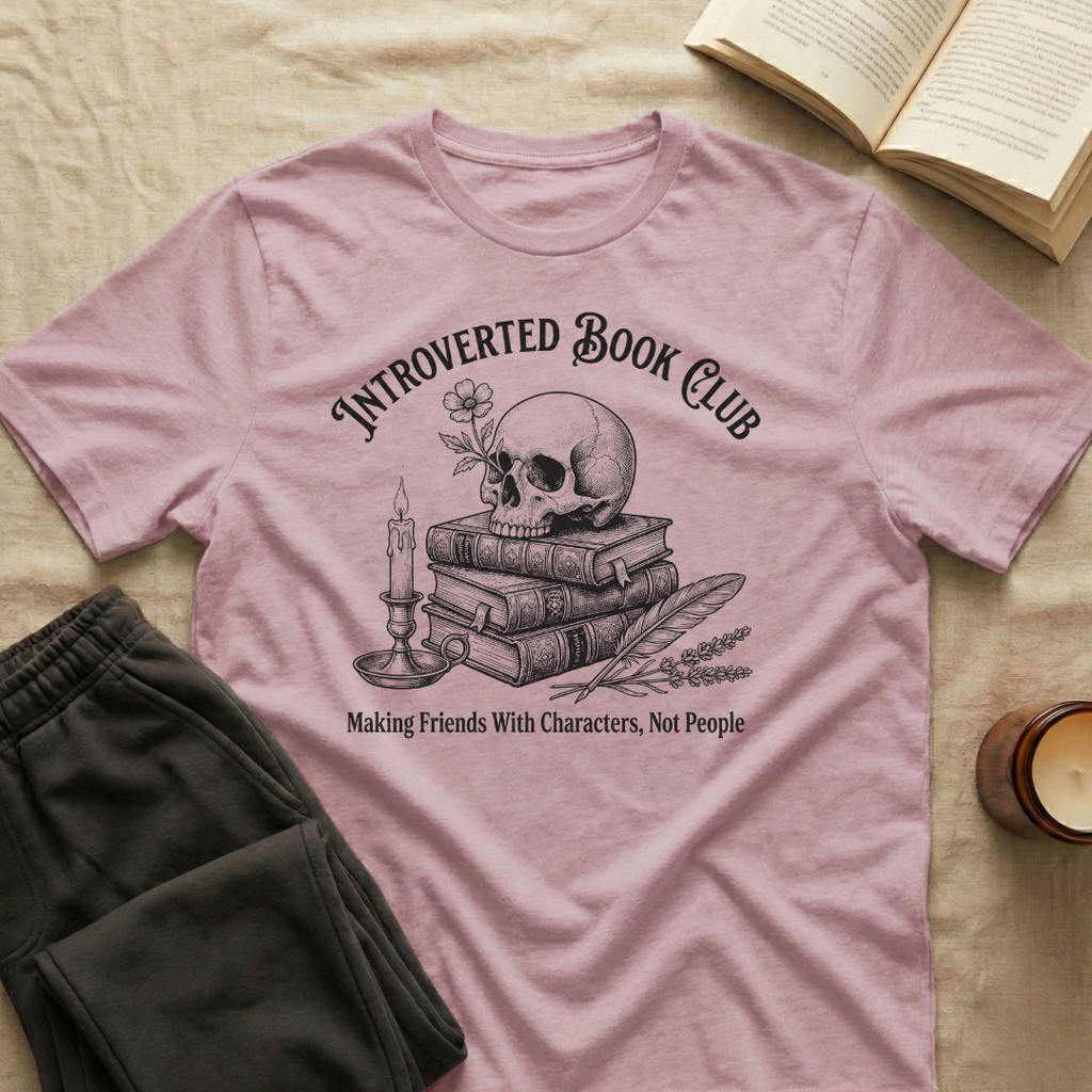 Introverted Book Club T-Shirt
