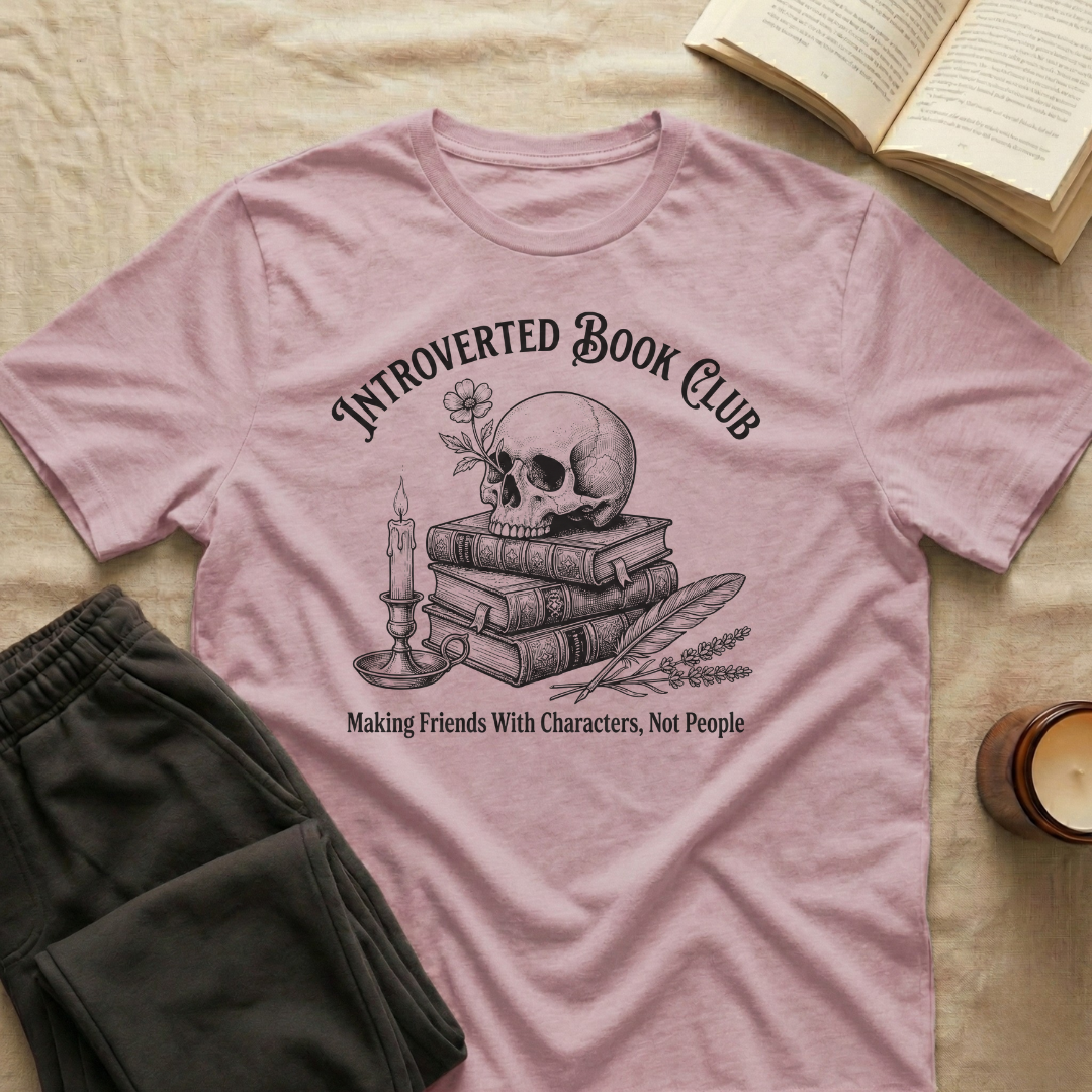 Introverted Book Club T-Shirt