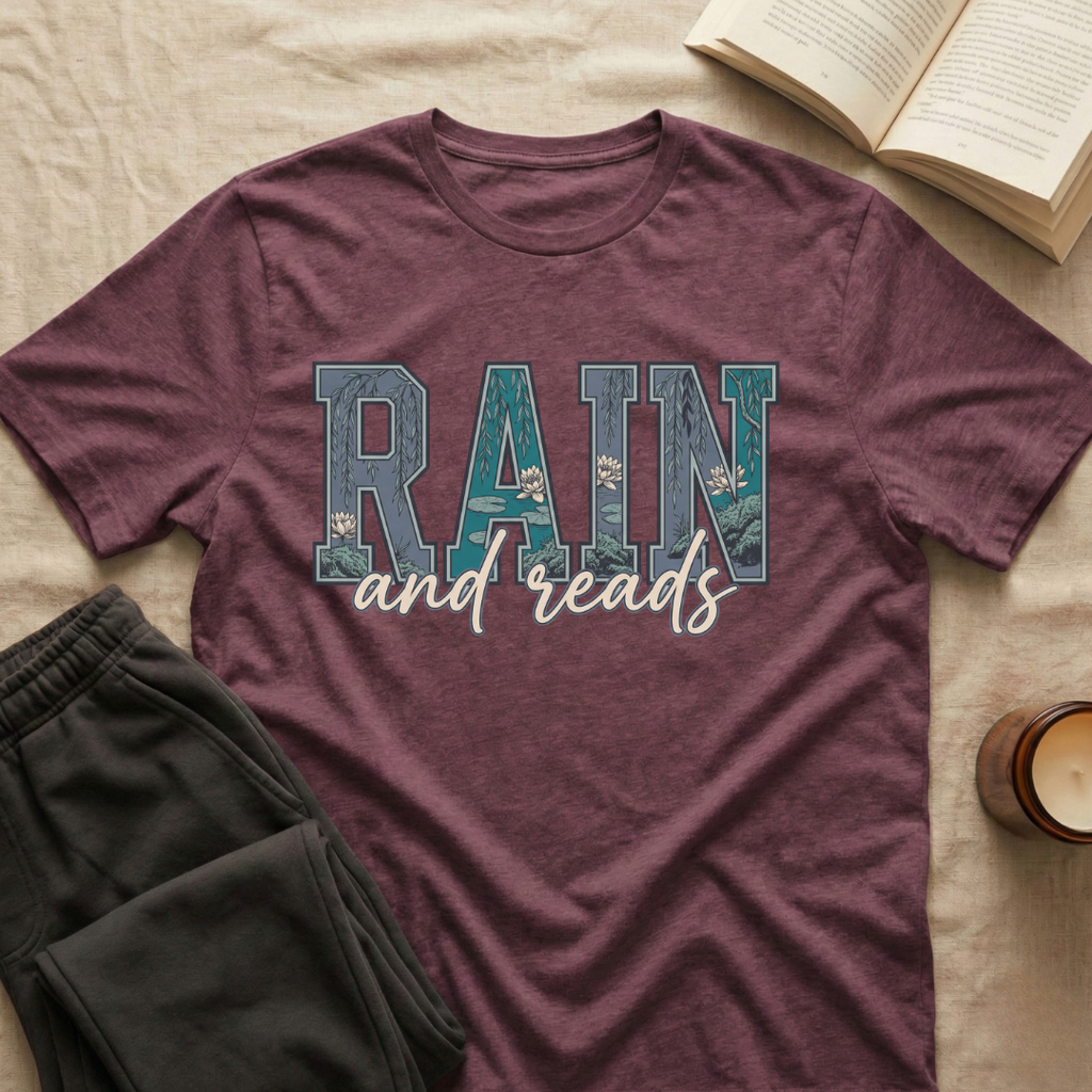 Rain And Reads T-Shirt