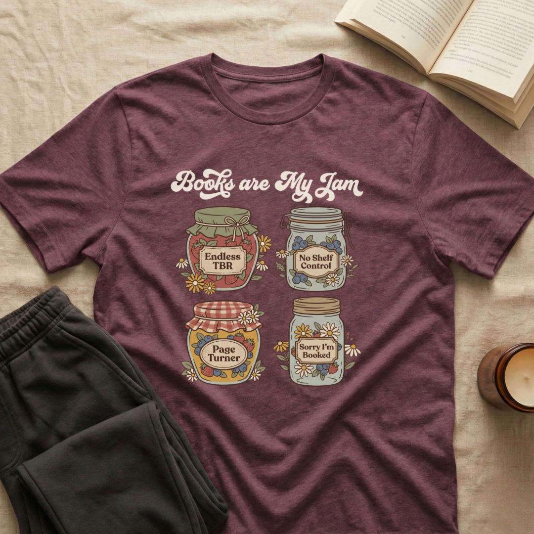 Books Are My Jam T-Shirt