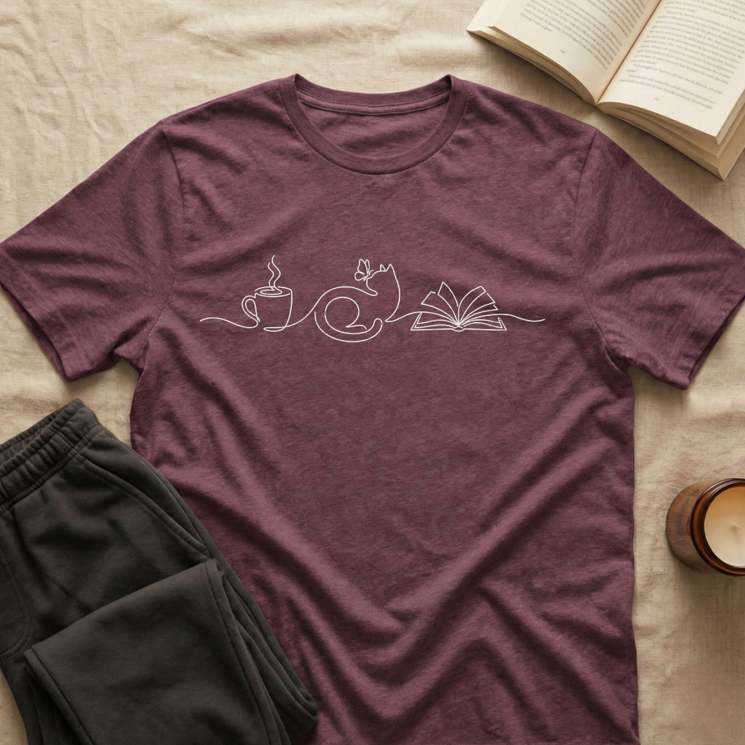 Cat Line T-Shirt