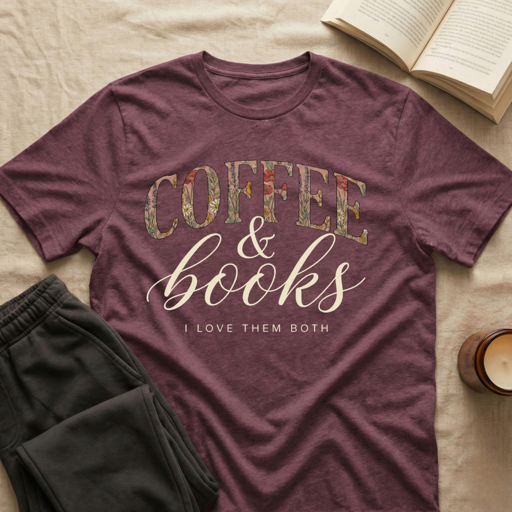 Coffee And Books T-Shirt