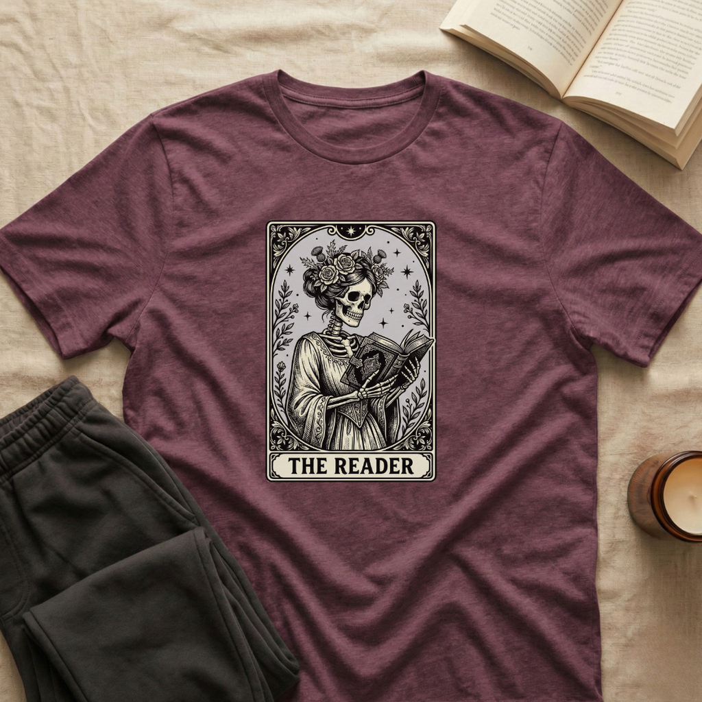 The Reader Tarot Card T-Shirt